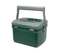 Stanley Adventure Nevera Portatil de Exterior 6.6L - Doble Pared de Espuma Aislante - Sin BPA - Nevera Portátil Pequeña - Nevera de Viaje Resistente - A prueba de Fugas - Green