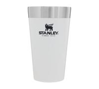 STANLEY Adventure Stacking Beer Pint 0.47L - Termo Mantiene Fría 4 Horas - Jarra Cerveza Acero Inoxidable - Aislamiento al Vacío de Doble Pared - Apta Para Lavavajillas - Ash