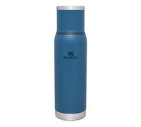 Stanley Adventure To-Go Botella Termica 1.0L - 25 Horas Caliente - 27 Horas Fría - Antifugas - Tapa Aislante - Sin BPA - Tapón Para Servir con Control de Flujo - Apta Para Lavavajillas - Abyss