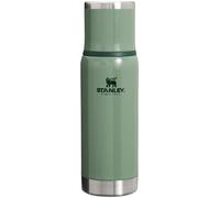 Stanley Adventure-To-Go - Termo de acero inoxidable, sin BPA, 473 ml, boca ancha con tapa a prueba de fugas, mantiene las bebidas calientes o frías, botella de acero inoxidable aislada