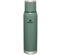 STANLEY Adventure to Go - Vaso de viaje aislado, 1.4 cuartos de galón, botella aislada de acero inoxidable resistente a fugas con tapa aislada y tapón sin salpicaduras