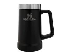 Stanley The Big Grip Beer Stein 10-02874-034 Matte Black Pebble, jarra de cerveza, 700 ml