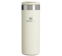 Stanley AeroLight Transit Bottle - Botella de agua o taza de viaje para café con bloqueo para bebidas de 16 onzas, resistente a fugas, acero inoxidable aislado ligero, sin BPA, color crema