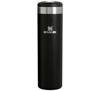 Stanley AeroLight Transit Bottle - Botella de agua o taza de viaje para café resistente a fugas, acero inoxidable aislado ligero, sin BPA, color negro