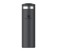 STANLEY Aerolight Transit Taza de Viaje 0.47L - Mantiene 6 Horas Caliente - 8 Horas Fría - Apta para Lavavajillas - Antigoteo - Compatible con Portavasos de Coche - Black 2.0