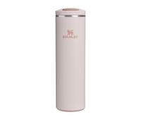 STANLEY Aerolight Transit Taza de Viaje 0.59L - Mantiene 8 Horas Caliente - 12 Horas Fría - Apta para Lavavajillas - Antigoteo - Compatible con Portavasos de Coche - Rose Quartz
