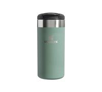 Stanley Aerolight Transit Termo Cafe para Llevar 0.35L - Mantiene el Calor Durante 6 Horas - Compatible con Soporte para Coche - Taza Café Antifugas - Apta Para Lavavajillas - Shale Metallic