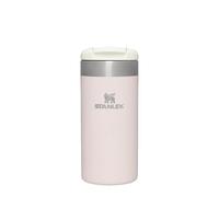 Stanley Aerolight Transit Termo Cafe para Llevar 0.35L - Mantiene el Calor Durante 6 Horas - Compatible con Soporte para Coche - Taza Café Antifugas - Apta Para Lavavajillas - Rose Quartz Metallic