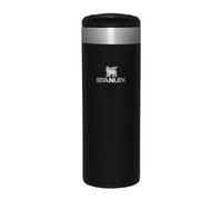 Stanley Aerolight Transit Termo Cafe para Llevar 0.47L - Mantiene el Calor Durante 8 Horas - Compatible con Soporte para Coche - Taza Café Antifugas - Apta Para Lavavajillas - Black Metallic