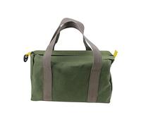 Stanley - Bolsa de herramientas pequeña de lona multifunción (cuello ancho, resistente al agua, 16 pulgadas)