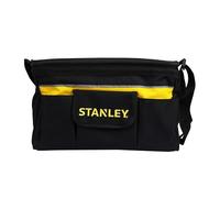STANLEY Bolsa Profunda para Herramientas Tapa plana, Múltiples Bolsillos, Poliéster 600x600 Denier, Asa para Hombro, Cremalleras Engomadas, Dimensiones 32 x 21 x 24 cm, STST1-73615