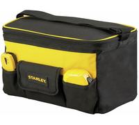 Stanley Bolsa para herramientas STS1-73615 Tapa plana 34 cm, múltiples bolsillos, asa para hombro