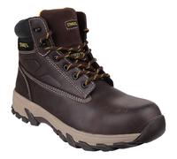 Stanley - Botas de Seguridad de Cuero Tradesman con Cordones para Hombre