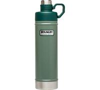 Stanley Botella de Agua Legendaria de la serie Clásica 0.75 Litros en color Verde Hammerton Doble Pared de Aislamiento al Vacío Acero Inoxidable 18/8 A prueba de fugas Empacable Tapa aislada de dos et