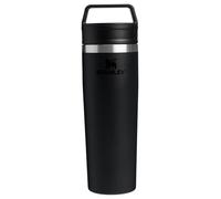 STANLEY Cafe-To-Go - Taza de viaje (2.0, 567 g), color negro | Vaso hermético de dos partes con tapa | Vaso para café, té y bebidas | Taza de café de acero aislada
