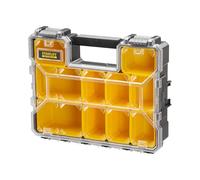 Stanley Caja de almacenamiento FatMax 1-97-521 – 44,29x35,60x11,00 cm, compartimentos profundos