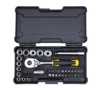 STANLEY FATMAX Grapadora 6 en 1, Compacta, Fácil Carga de Grapas, Cuerpo de Abs Reforzado, Intensidad Variable, Mango de Agarre Suave, Acepta 6 Tamaños de Grapa -FMHT6-70868