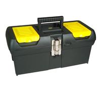 STANLEY Caja de herramientas con cierres metálicos, 40 cm (16 pulgadas)