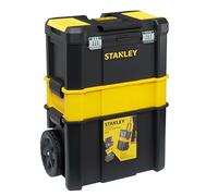 Stanley Essential Caja de herramientas rígida Plástico Gris, Amarillo