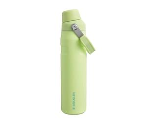 STANLEY Cantimplora Aerolight IceFlow Fast Flow 0.6L - Conserva el Frío 10 Horas - Botella Agua Acero Inoxidable - Apta Para Lavavajillas - Tapa Antifugas - Sin BPA - Aislamiento Aerolight - Citron