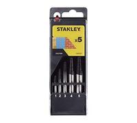 Stanley - Cassette con 5 extractores de tornillos