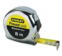 Stanley Cinta métrica 8 m Micro Powerlock Blade Armor, 0-33-527