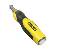 Stanley Ciseau À Bois Bi-matière 40 Mm, Lame En Acier En31, Manche Ergonomique, Capuchon De Frappe Métallique, Pré-affûté