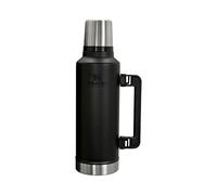 Stanley Classic Legendary Botella Termica 1.9L - Mantiene Frío o Calor 45 Horas - Termo Cafe - Cantimplora Acero Inoxidable - Sin BPA - Apto Para Lavavajillas - Black 2.0