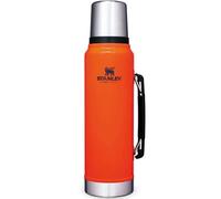 Stanley Classic Legendary Botella Termica 1 Litro - Mantiene Frío o Calor 24 Horas - Termo Cafe - Cantimplora Acero Inoxidable - Sin BPA - Apto Para Lavavajillas - Blaze Orange