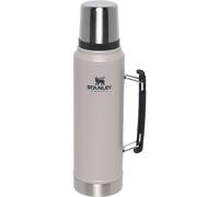 Stanley Classic Legendary Botella Termica 1 Litro - Mantiene Frío o Calor 24 Horas - Termo Cafe - Cantimplora Acero Inoxidable - Sin BPA - Apto Para Lavavajillas - Ash