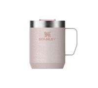 STANLEY Classic Legendary Camp Mug Termo Café 0.23L - 1 Horas Caliente - 2 Horas Frío - Vaso Cafe para Llevar - Apta Para Lavavajillas - Vaso Termico de Acero Inoxidable - Rose Quartz