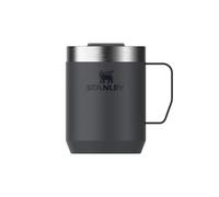 STANLEY Classic Legendary Camp Mug Termo Café 0.23L - 1 Horas Caliente - 2 Horas Frío - Vaso Cafe para Llevar - Apta Para Lavavajillas - Vaso Termico de Acero Inoxidable - Black 2.0