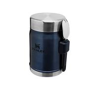 Stanley Classic Legendary Fiambrera Termica 0.4L con Spork - Mantiene Frío o Calor 7 Horas - Termo Comida Caliente Adulto - Acero Inoxidable - Sin BPA - Apto Para Lavavajillas - Nightfall