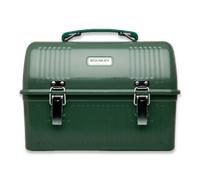 Stanley 1913 Fiambrera Classic Lunch Box 9,5 L – Acero inox, asa, sin BPA – Hammertone Green