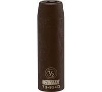 Stanley Consumer Tools DWMT73934OSP - Llave de vaso de impacto profunda (6 PT, 1/2", 1/2", SAE, 4 unidades)