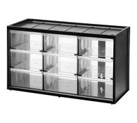 STANLEY Contenedor de almacenamiento multiusos, 9 cajones grandes, 1-93-978