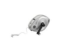 STANLEY Cordel de Trazado y Plomada 30m: Caja de Aluminio, Bloqueo de Cuerda, Herramienta 2 en 1, Manivela de Cierre, Durabilidad y Precisión, 0-47-100