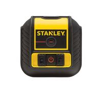 STANLEY STHT77502-1 Nivel láser rojo cubix cruzadas y linea adicional de 90º, 12 m de alcance, autonivelante, incluye bolsa de transporte, 2 pilas AA y soporte Quicklink