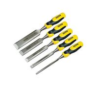Stanley Dynagrip™ Borde Biselado Cincel Con Huelga Gorro Conjunto, 5 Piezas