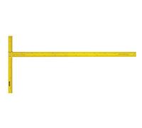 Stanley Escuadra de corte en T STHT1-05894, 71 cm, hoja 5 cm, marcas legibles, corte 1,21 m