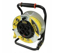 Stanley estncvv40m stanley, pvc cable reel, 40 m, 3g1.5, 4 enchufes