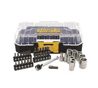 Stanley Fatmax 0.6cm Juego Llaves de Vaso y Fijación 37 Pieza En pro-Stack Funda