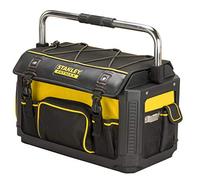 STANLEY FATMAX 1-79-213 - Bolsa rígida FatMax con estructura de Polipropileno abierta, 19.3 x 11.0 x 12.2 cm. Negro, Gris
