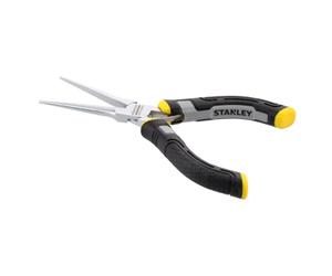 STANLEY FATMAX Alicate boca extra-larga, longitud 150mm, Mango ancho y ergonómico bi-materia, Acero de calidad y acabado barnizado, Sistema de muelle para uso fácil y rápido, FMHT0-80520