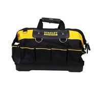 STANLEY FATMAX Bolsa de herramientas 49 x 26 x 10 cm, Base rígida y resistente al agua con correa sólida para el hombro, Asa de goma, Elástico para herramientas, 1-93-950