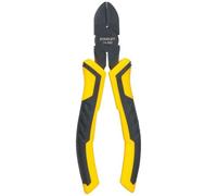 STANLEY Alicate Dynagrip Control Grip, Longitud de 150mm, Corte Diagonal, Mango Ergonómico Bimaterial, Boca de Acero Templado, Anticorrosión - STHT0-74362