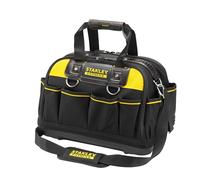 STANLEY FATMAX Bolsa de Herramientas Acceso Múltiple, Estructura Rígida, Tamaño 41x29x24 cm, Bolsillo frontal con cierre, Asa ajustable, Acceso a las herramientas, FMST1-73607