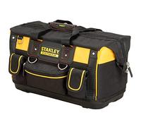 STANLEY FATMAX Bolsa Gran Abertura, Estructura Voluminosa, Almacenamiento Vertical, Correa Ajustable, Asa de Goma, Resistente al Agua y Polvo, FMST1-71180