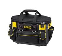 STANLEY FATMAX Bolsa rígida con parte superior redonda, organizador de almacenamiento de herramientas multifuncional, FMST1-70749, color