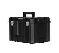 STANLEY FATMAX Caja de Herramientas Profunda PRO-STACK VI, Bandeja Extraíble, Cierres Metálicos, Asa Ancha, Apilable y Segura, Dimensiones 44 x 30 x 33 cm, FMST1-71971